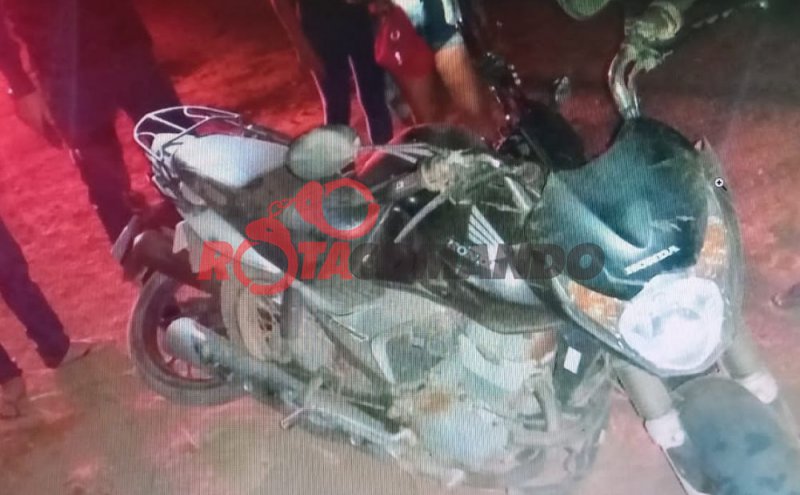 Colisão  entre motos deixa condutores feridos na zona rural de Urupá/RO