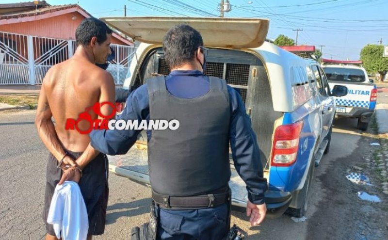 Policia Militar prende foragido da justiça em Ji-Paraná 