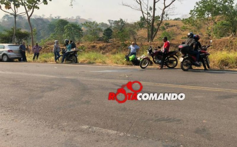 Jovem de 21 anos morre e namorada fica gravemente ferida em acidente de moto na RO-470 Veja vídeo do resgate