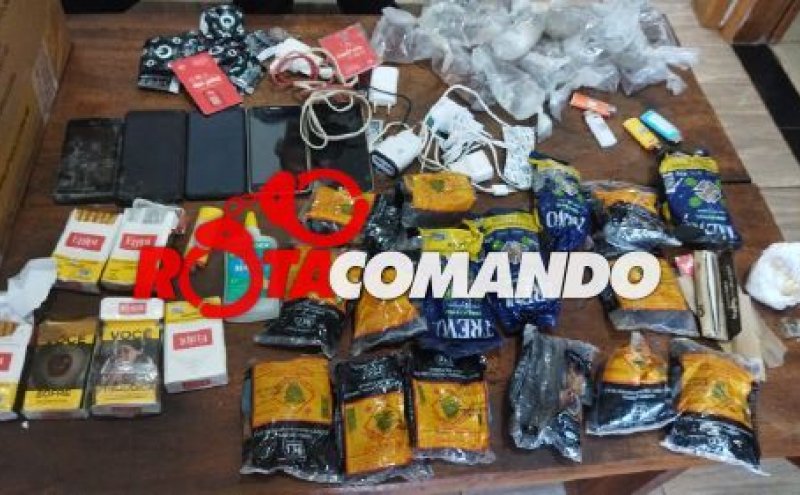 Polícia Penal intercepta entrada de  ilícito na casa de Detenção em São Francisco do Guaporé