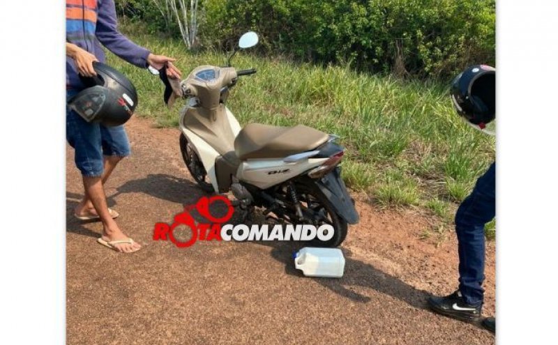 São Francisco do Guaporé - Após denuncia PM recupera motocicleta roubada em Ouro Preto do Oeste 