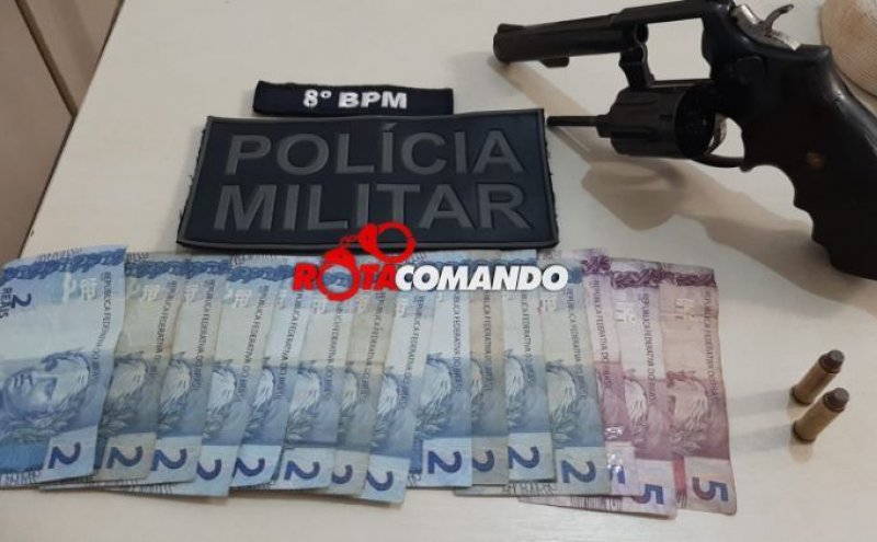 Polícia Militar prende morador de Ouro Preto tentando vender arma de fogo em Jaru