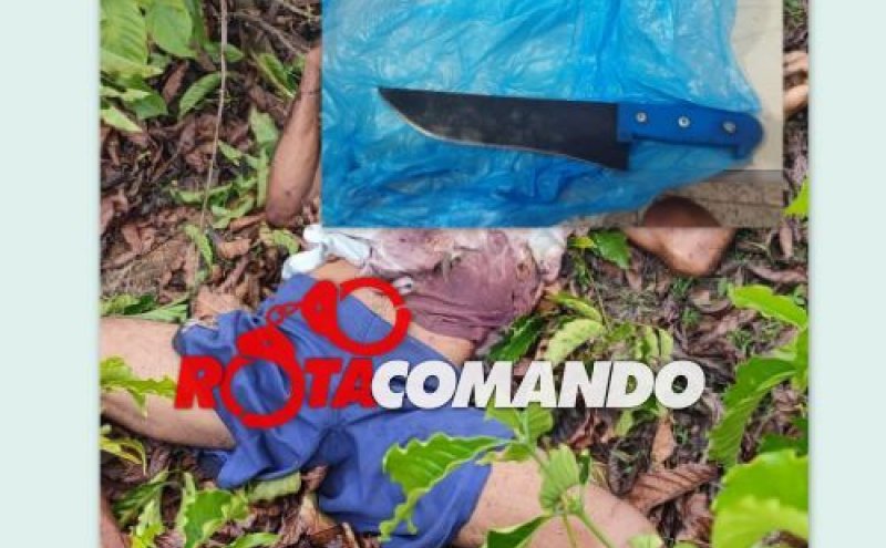Após desentendimento, homem mata a facadas companheiro de serviço em São Francisco do Guaporé/RO.