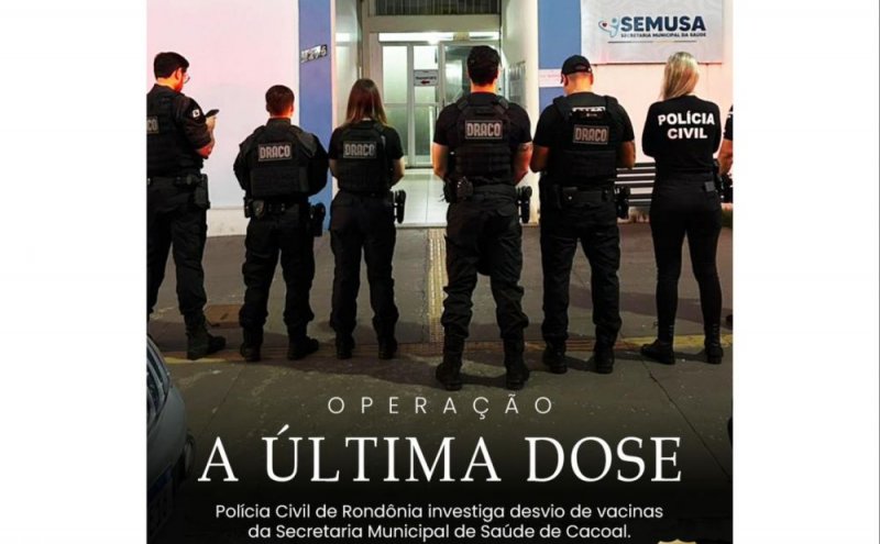 OPERAÇÃO “A ÚLTIMA DOSE