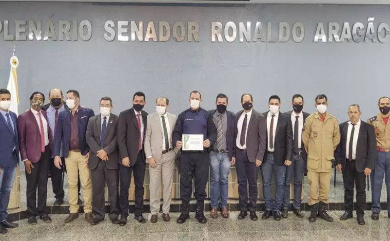 Policial Militar recebe Moção de Aplauso da Câmara Municipal de Cacoal