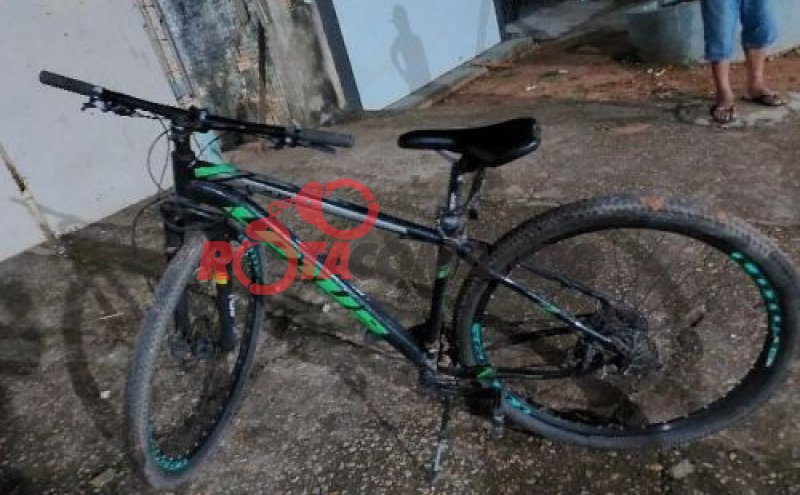 Polícia Militar recupera bicicleta furtada e conduz suspeita à delegacia em Alvorada do Oeste (RO)
