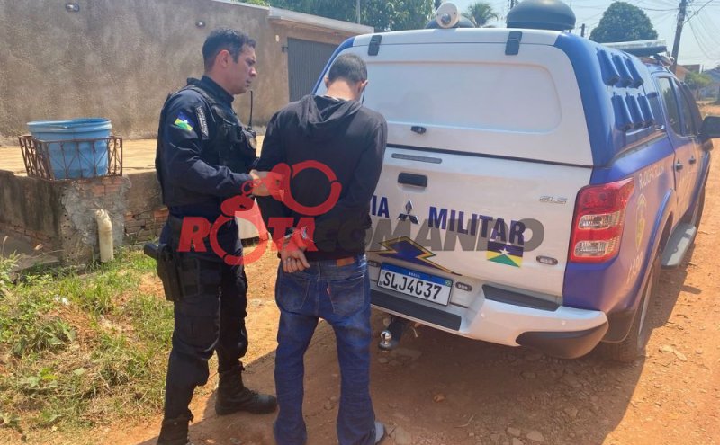 Foragido Recapturado no Bairro Jorge Teixeira em Ji-Paraná