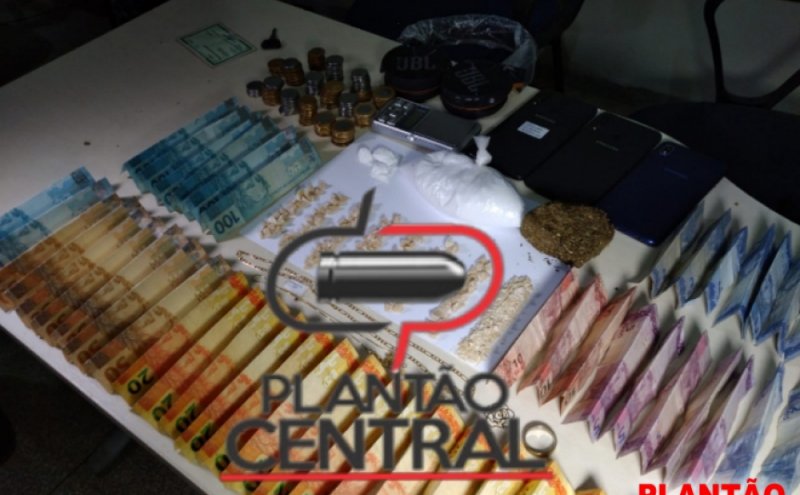 Força Tática estoura boca de fumo tocada por apenado em regime de liberdade condicional