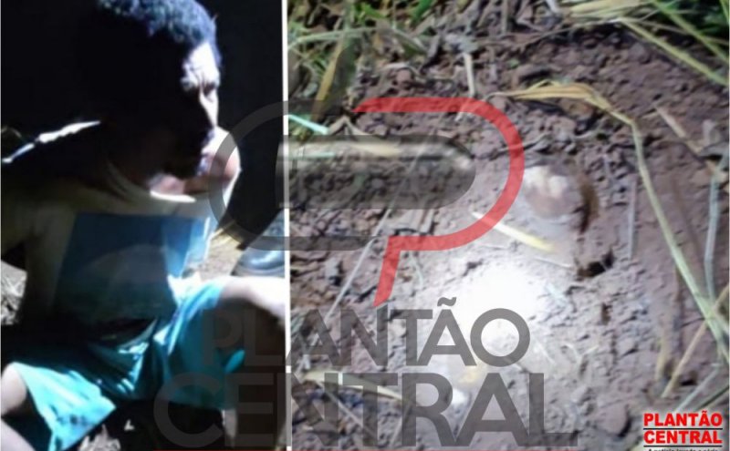 Com detalhes! Polícia Militar prende homicida que matou e enterrou desafeto