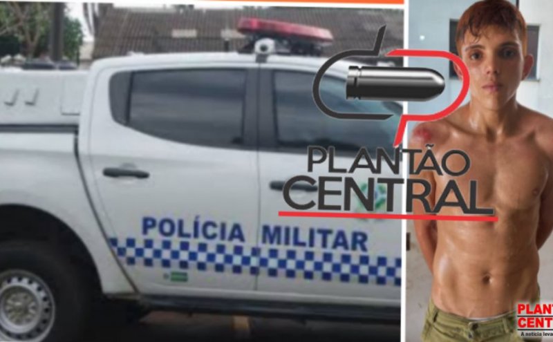 Ladrão cagão! Polícia Militar prende jovem que vagava e urinava em residências após fazer furto