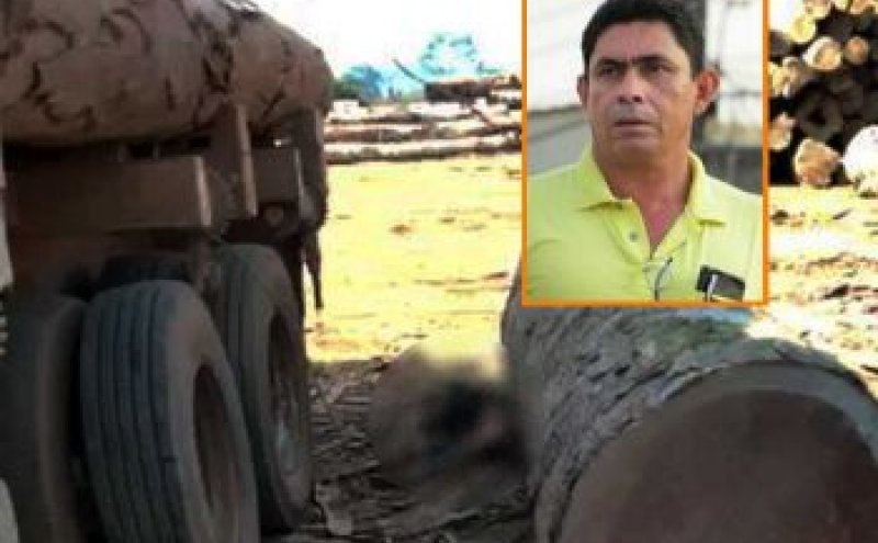 TRAGÉDIA: Motorista de caminhão morre esmagado ao ser atingindo por tora em Alta Floresta