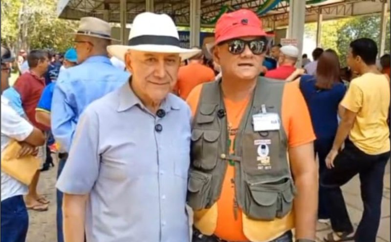 Senador Confúcio Moura aceita convite do repórter Didas Cordeiro para visitar a ASDEVRON em Porto Velho