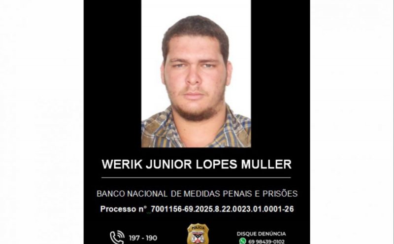 Polícia procura por suspeito da morte de jovem em festa de rodeio em São Francisco do Guaporé