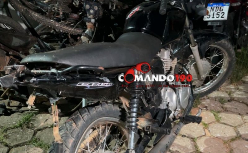 Motocicleta Abandonada é Recuperada pela Polícia em Green Ville