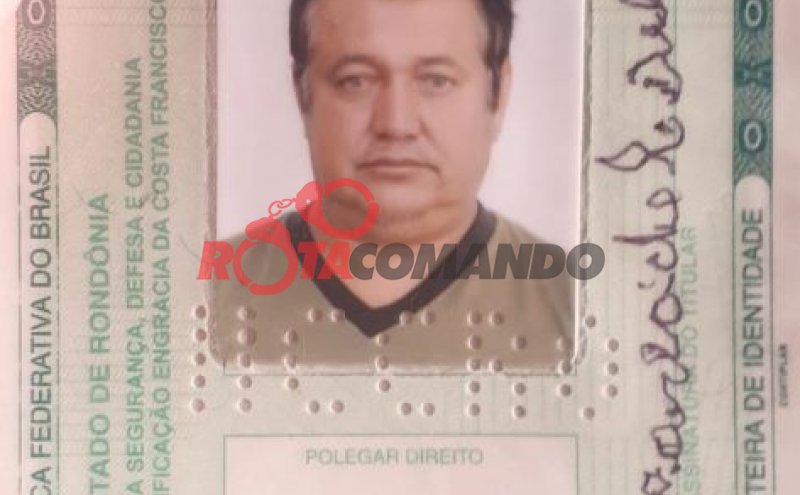 Motociclista é vítima fatal de acidente de trânsito em São Francisco do Guaporé/RO.