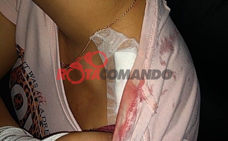 Mulher é esfaqueada pelas costas pelo amasio em São Francisco do Guaporé/RO.