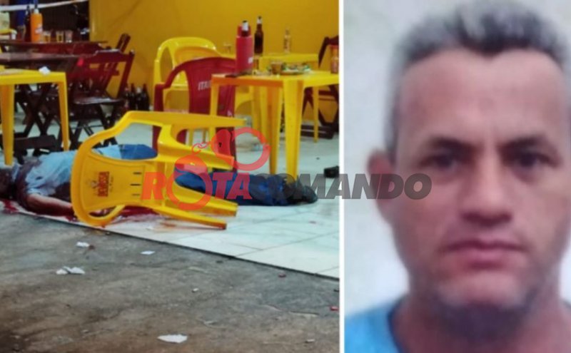 Vídeo mostra o momento que Homem é executado a tiros em lanchonete em Ji-Paraná