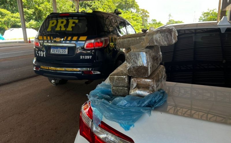 Jovem residente em Ouro Preto do Oeste é detido em Ji-Paraná com 6 kg de drogas.