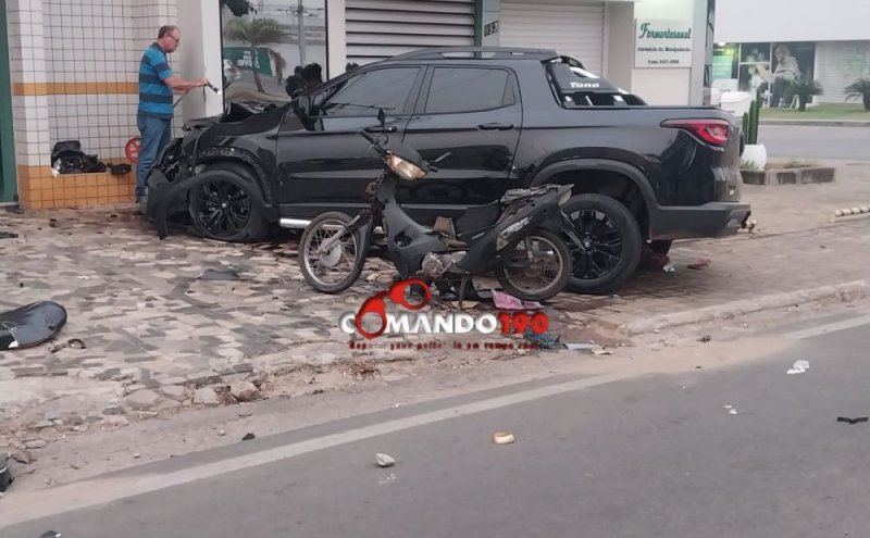 Polícia Militar registra grave acidente de trânsito em Ji-Paraná