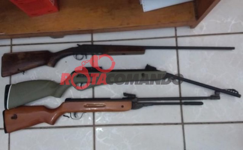 Idoso de 62 anos é preso com várias armas de fogo em Seringueiras/RO