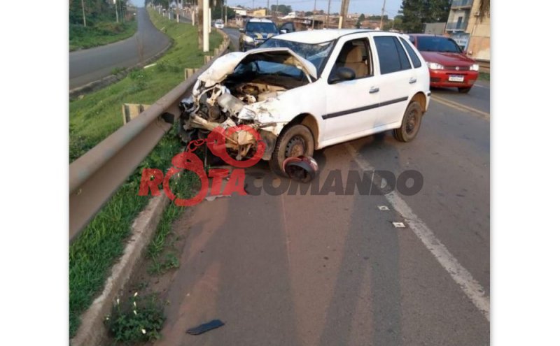 Motociclista morre após ser colidido por veículo que invadiu contramão na BR 364 em Cacoal