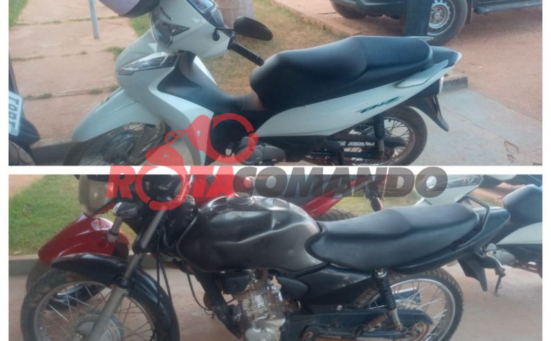 11º BPM – Em ação rápida, Policia Militar recupera duas motocicletas e vários objetos furtados 