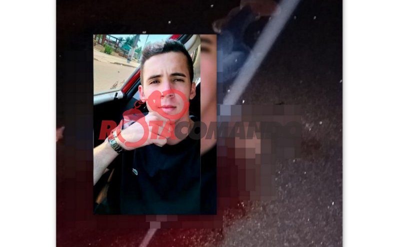Motociclista morre ao colidir com cavalo solto na BR 429 no Distrito de São Domingos em Costa Marques/RO.