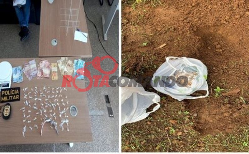 Em Operação Integrada da Polícia Civil e Polícia Militar de Alvorada do Oeste resulta na apreensão de drogas, arma de fogo e recuperação de motocicleta