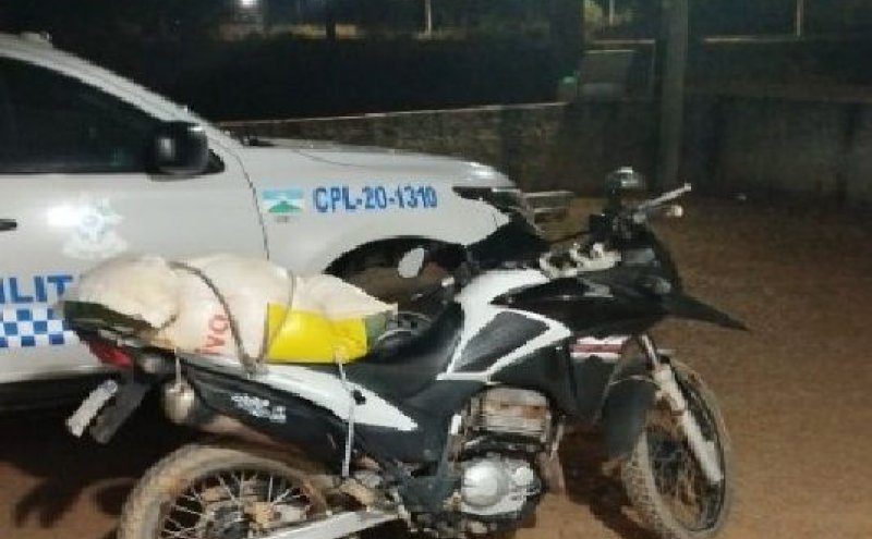 Polícia Militar recupera motocicleta roubada quase em tempo real na área rural de São Domingos do Guaporé