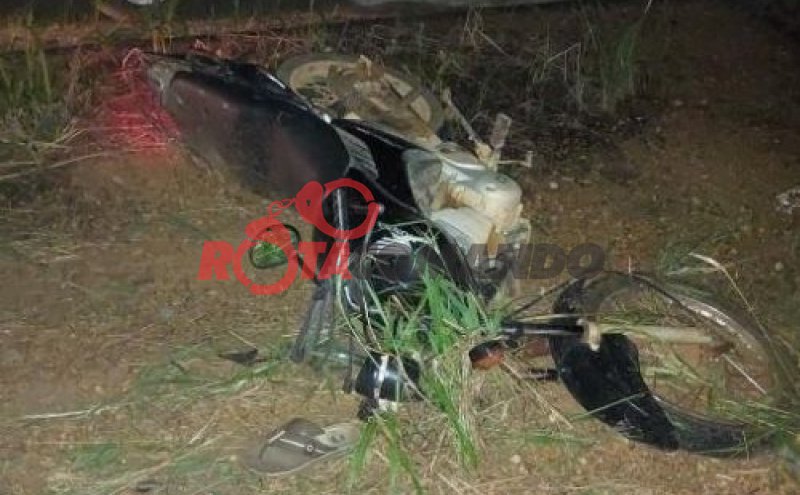 Motociclista fica ferido após queda em São Miguel do Guaporé/RO