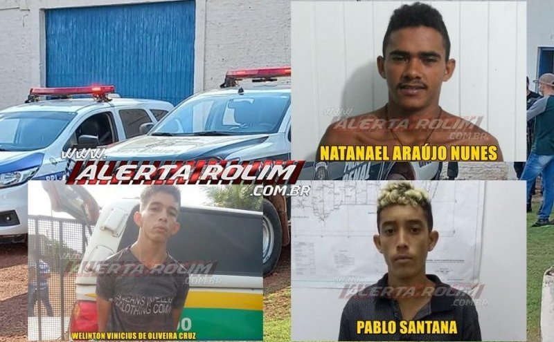 Durante ação rápida, 03 apenados que fugiram acabam de ser recapturados pela Polícia Penal em Rolim de Moura