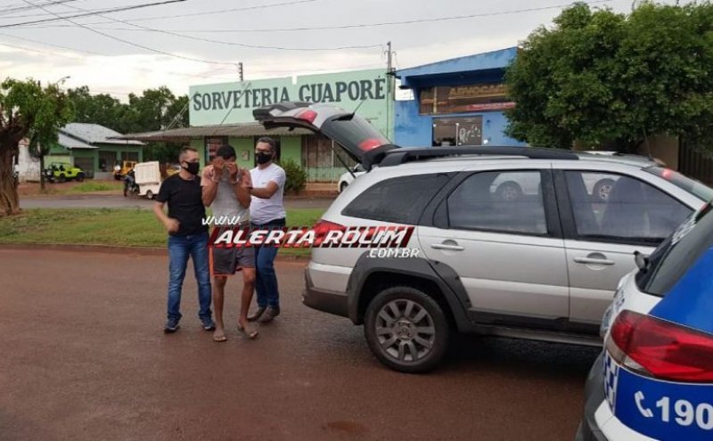 URGENTE - Suspeito de matar criança acaba de ser preso pela polícia em Rolim de Moura