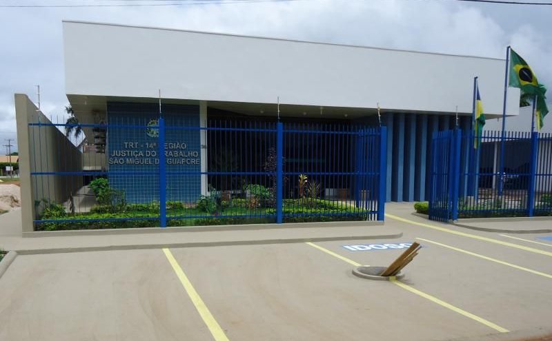 Nota da Justiça do trabalho vara de São Miguel do Guaporé