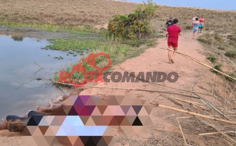 Corpo de Bombeiros resgata corpo de jovens que morreram afogados em represa próximo ao bairro Bela Vista