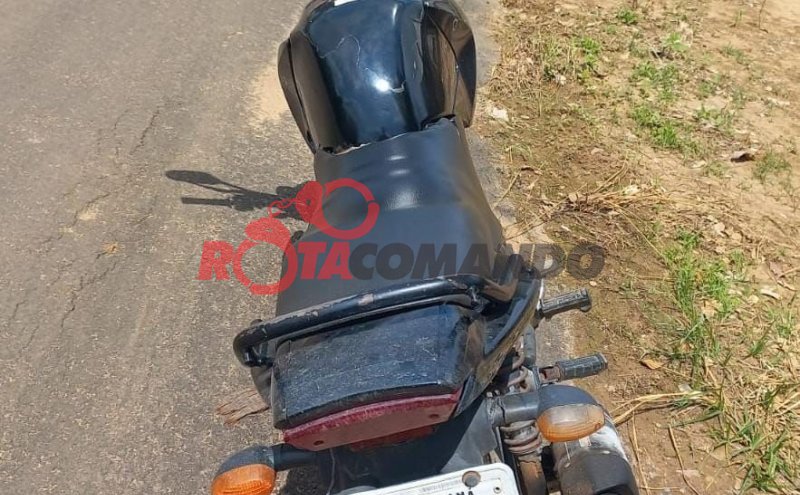 Polícia Militar recupera motocicleta com registro de roubo ou furto em Ji-Paraná