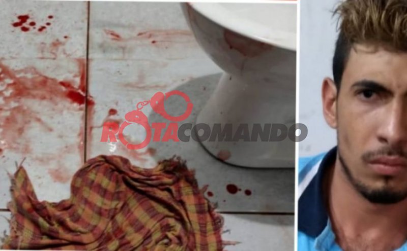 Apenado não se conforma com fim de relacionamento e tenta matar ex namorada e um homem, adolescente se tranca no banheiro para não ser morta