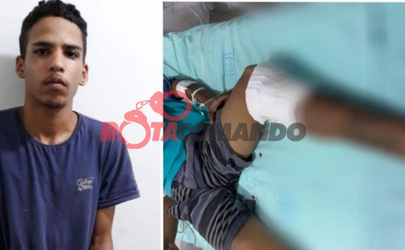 Jovem membro de facção e com passagem pela Justiça sofre tentativa de homicídio