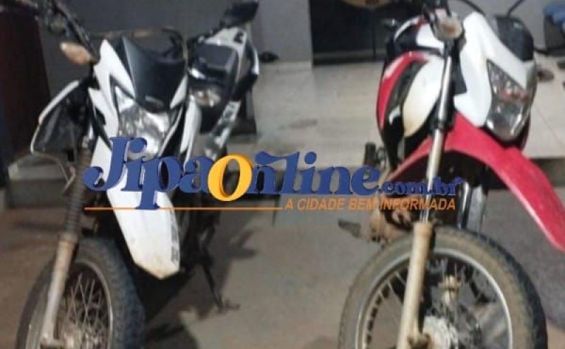 PM recupera motocicletas que foram furtadas na região central do estado em São Miguel do Guaporé.