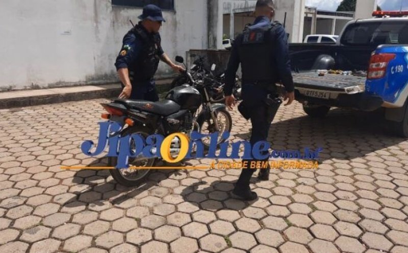 Polícia Militar Apreende Menor Com Moto Roubada.