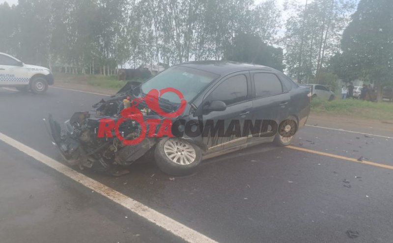 Acidente de trânsito sem feridos é registrado em São Francisco do Guaporé