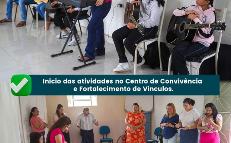 Aulas de Teclado e Violão Iniciam o Calendário de Atividades do Centro de Convivência e Fortalecimento de Vínculos em São Francisco do Guaporé