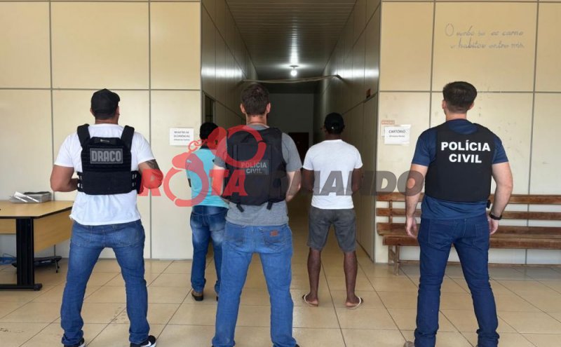DRACO2 prende dois estupradores em Urupá