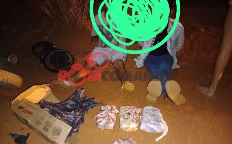 PM apreende mais de 3,5 kg de pasta base de cocaína em Costa Marques
