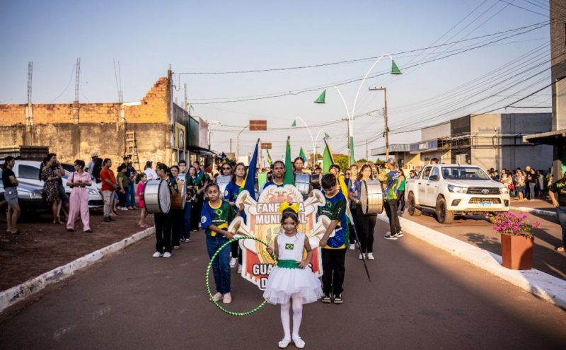 São Francisco do Guaporé celebra o 7 de Setembro com desfile cívico e apresentações culturais