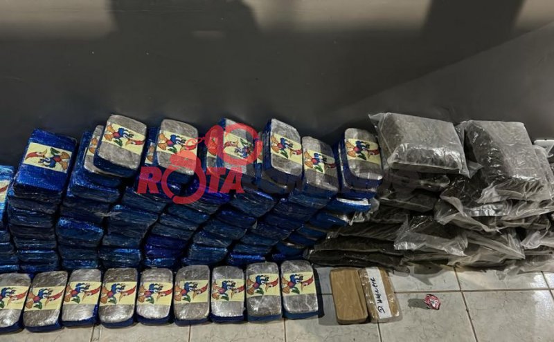 Polícia apreende mais de 100 quilos de drogas em veículo Onix em Seringueiras