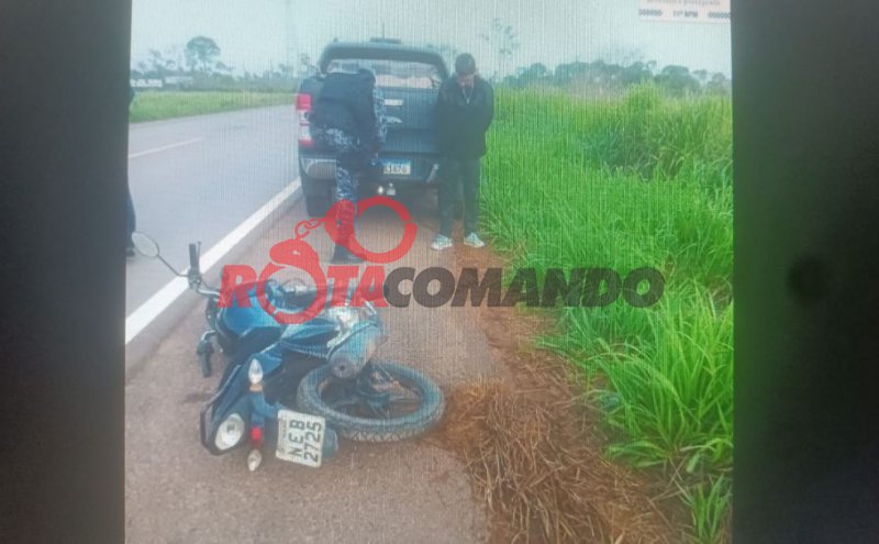 Recuperação de motocicleta furtada e prisão de suspeito em São Miguel do Guaporé