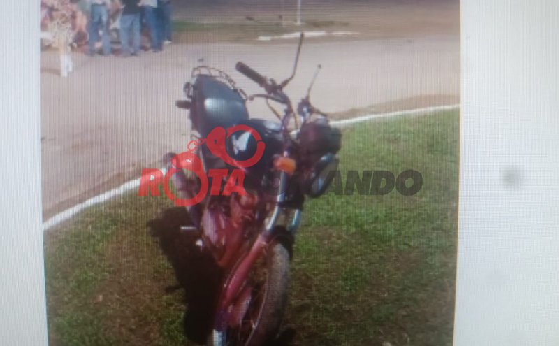 Acidente de trânsito no centro de Seringueiras