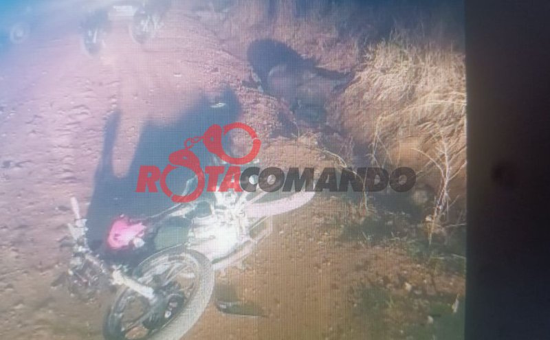 Condutor fica ferido após colisão com bovino na Linha 102 em São Miguel do Guaporé
