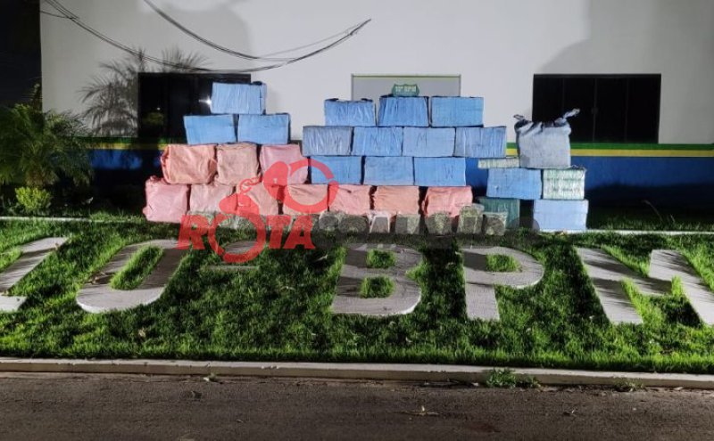 FORÇAS DE SEGURANÇA APREENDEM CERCA DE 900 KG DE DROGAS NA REGIÃO DA ZONA DA MATA