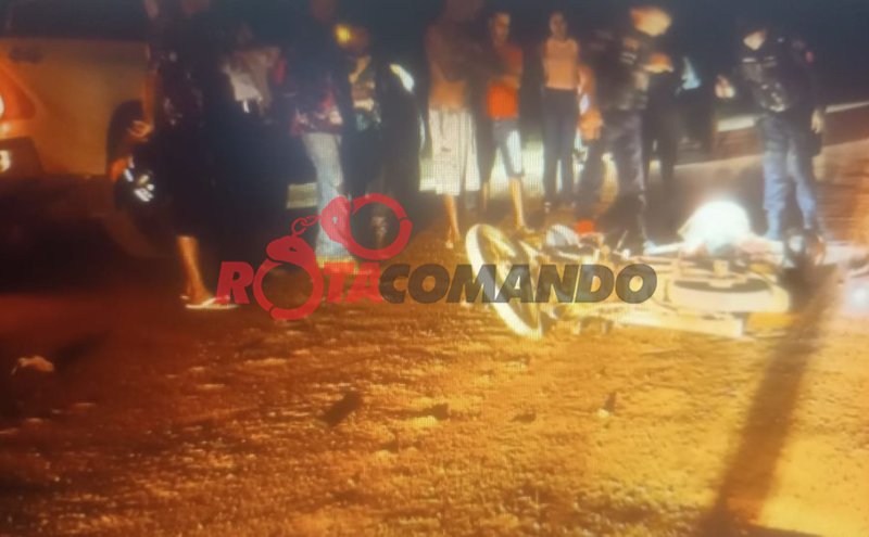 Motociclista de 63 anos morre após colisão com trator na zona rural de Alvorada do Oeste